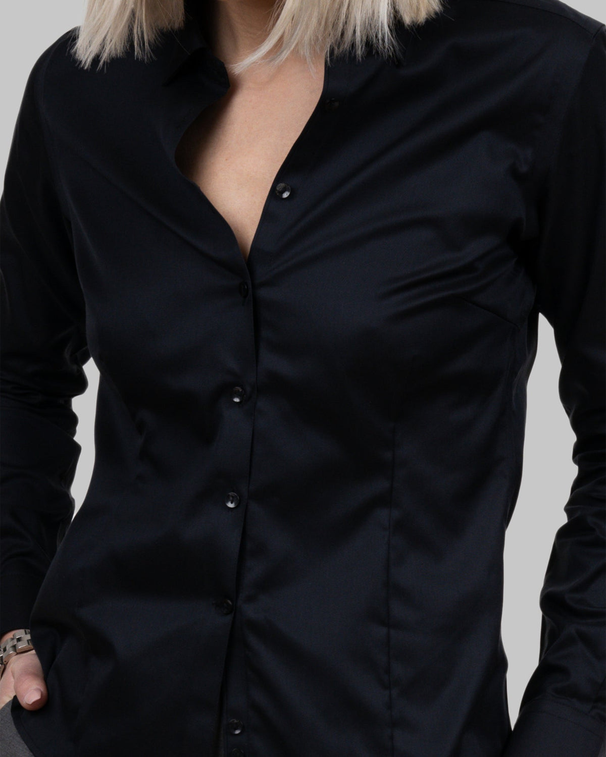 J.Harvest & Frost BB60 Twill Woman Schwarz, Produktansicht