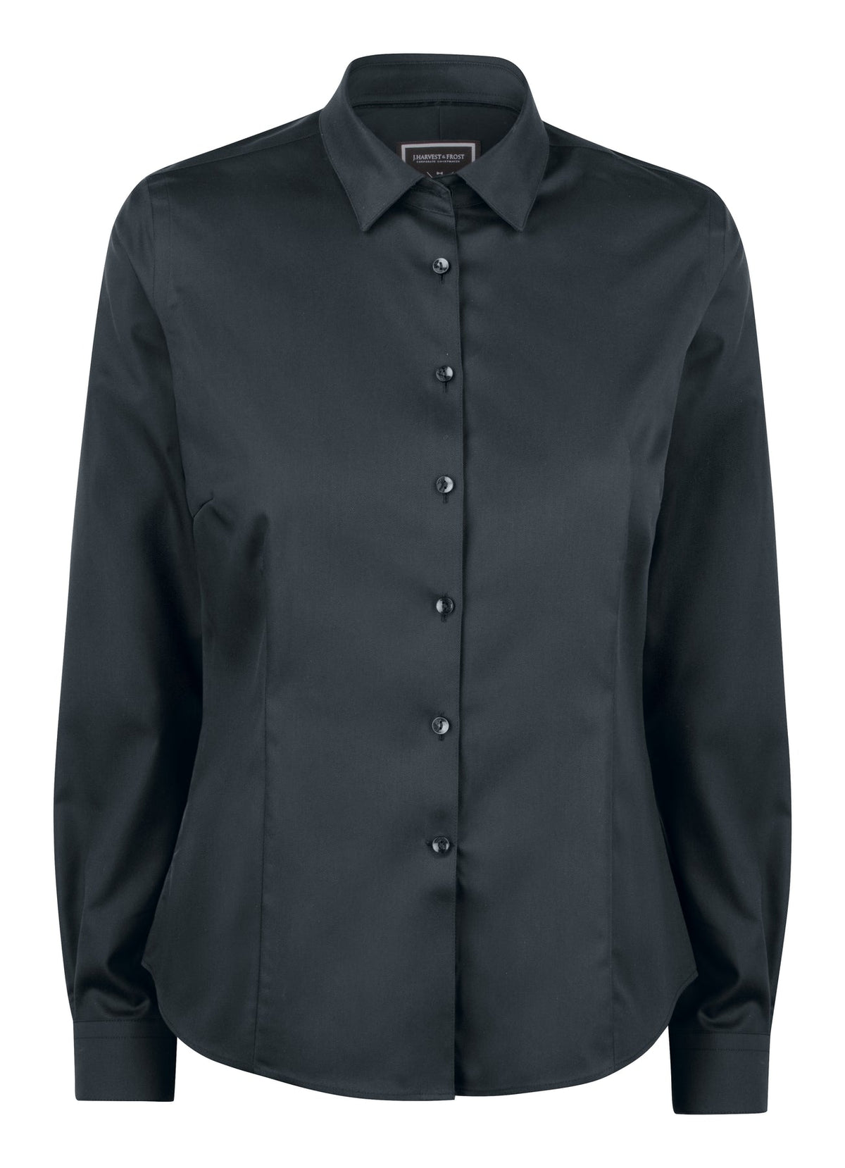 J.Harvest & Frost BB60 Twill Woman Schwarz, Vorderansicht