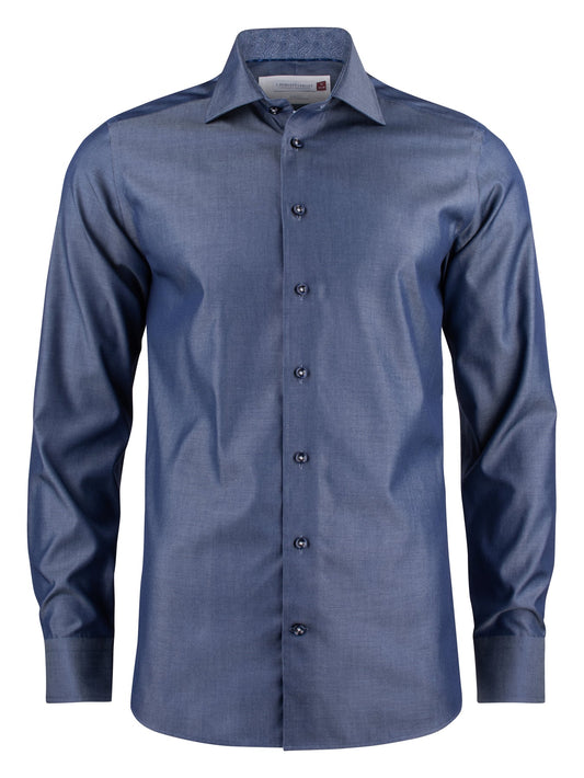 J.Harvest & Frost RB120 Twill Regular Indigo, Vorderansicht
