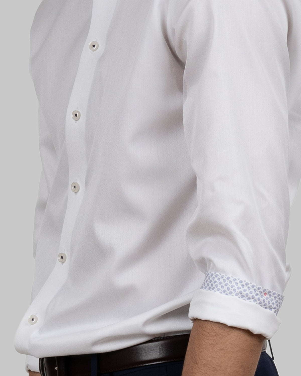 J.Harvest & Frost RB122 Twill Regular Weiss, Produktansicht