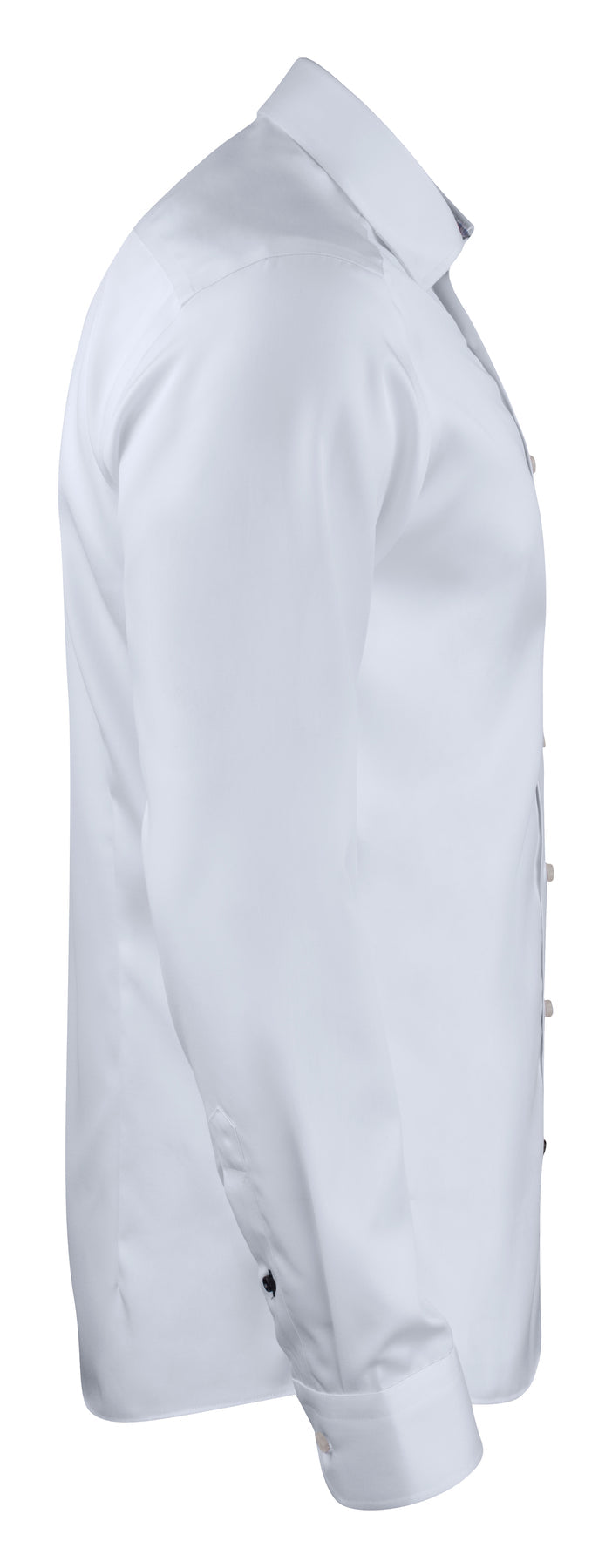J.Harvest & Frost RB122 Twill Regular Weiss, Seitenansicht rechts
