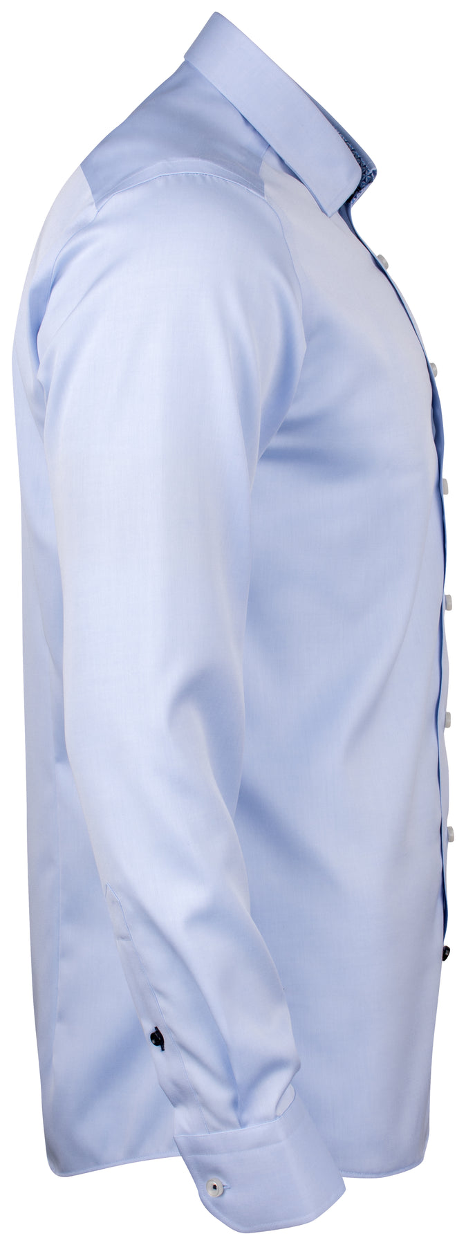 J.Harvest & Frost RB122 Twill Regular Himmelblau, Seitenansicht rechts