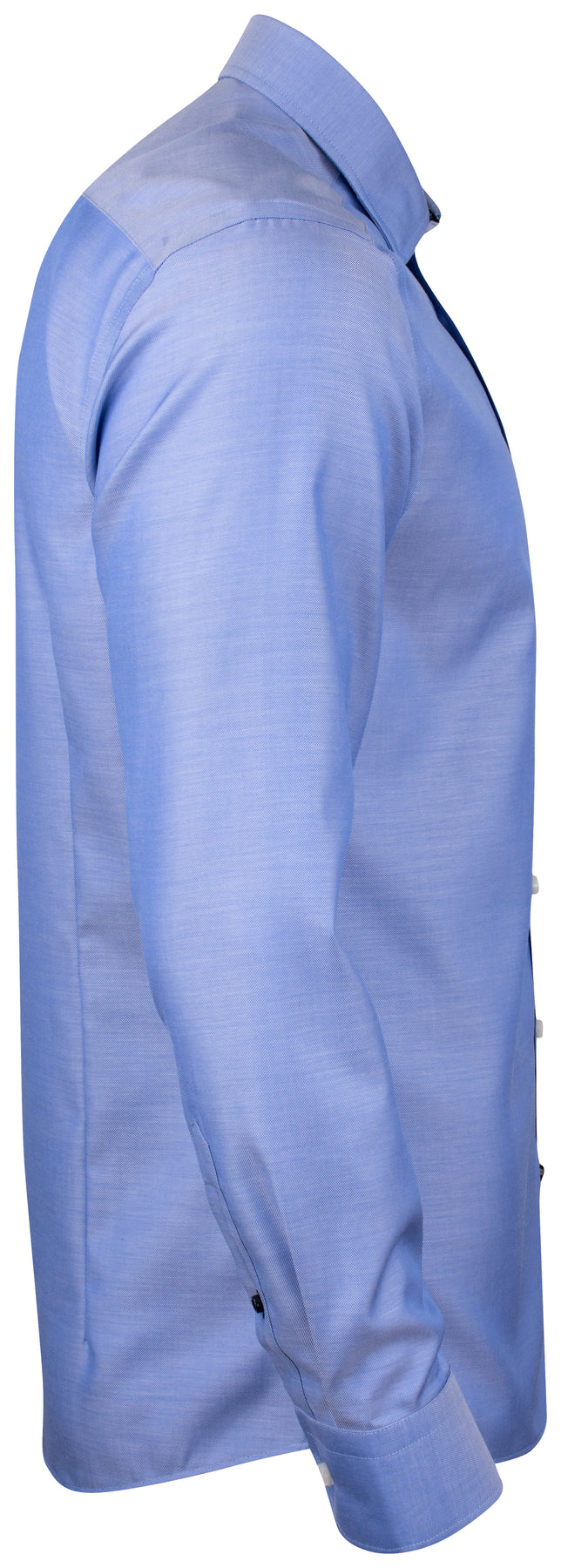 J.Harvest & Frost RB122 Twill Regular Mittelblau, Seitenansicht rechts