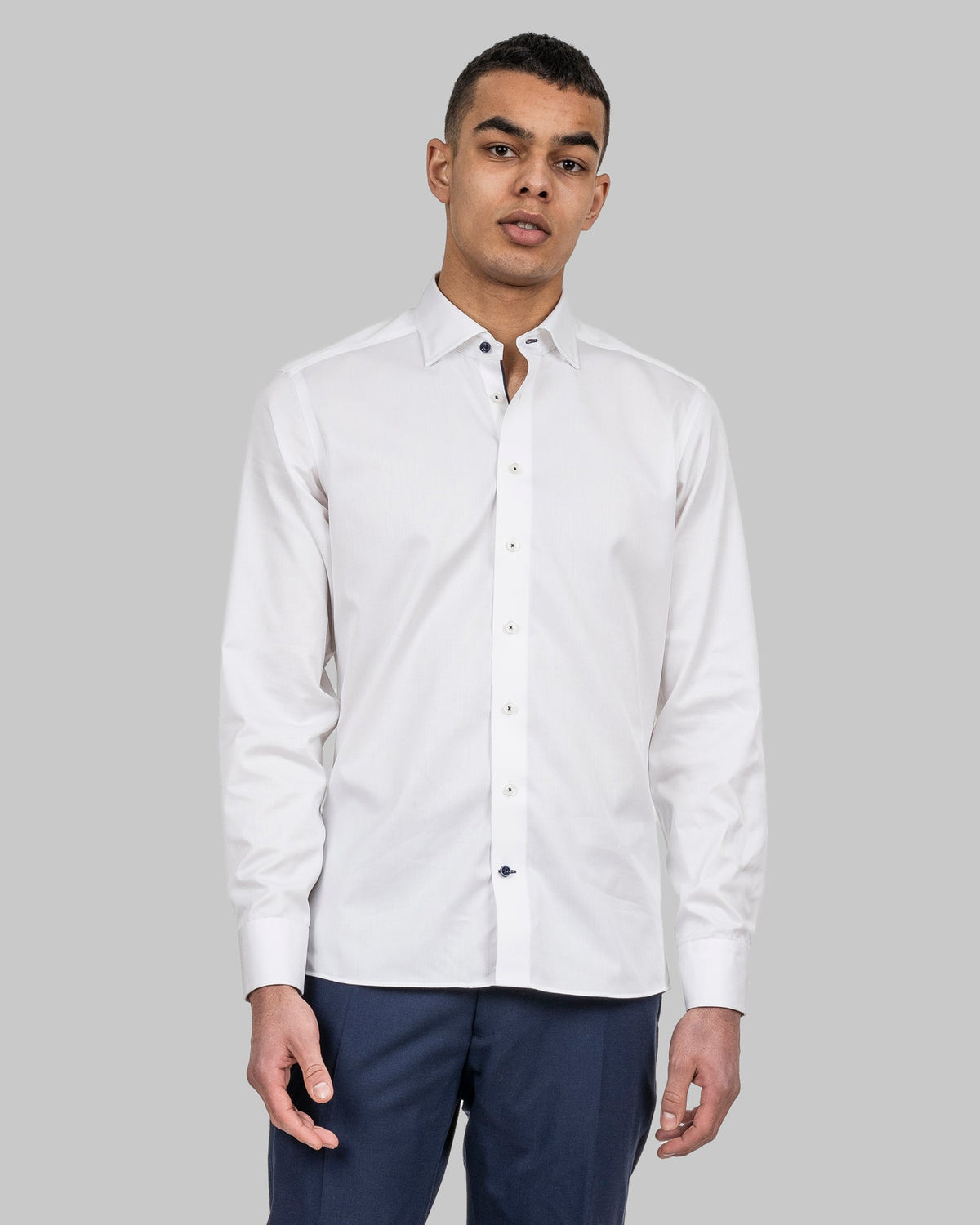 J.Harvest & Frost RB122 Twill Slim Weiss, Produktansicht