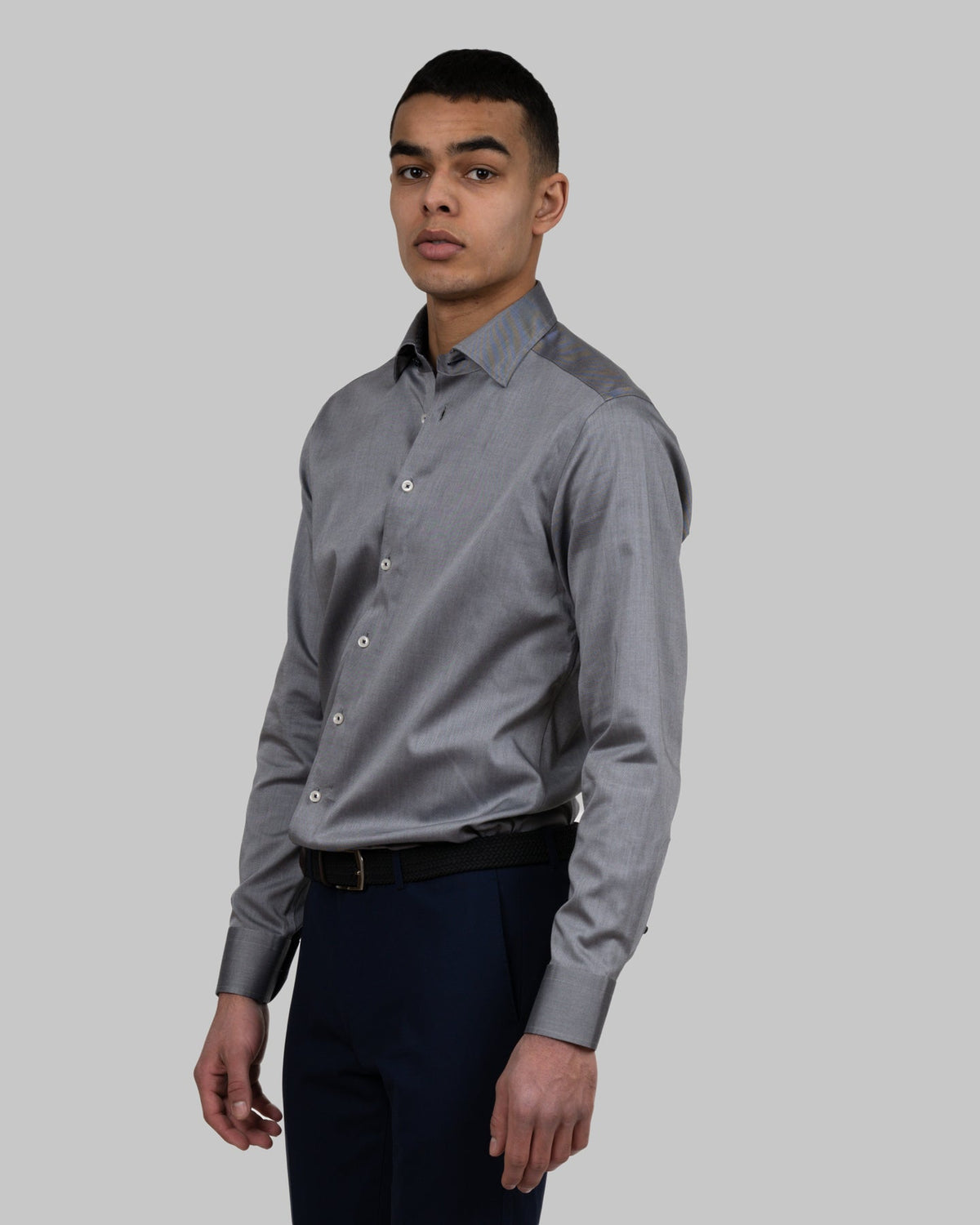 J.Harvest & Frost RB122 Twill Slim Grau, Produktansicht