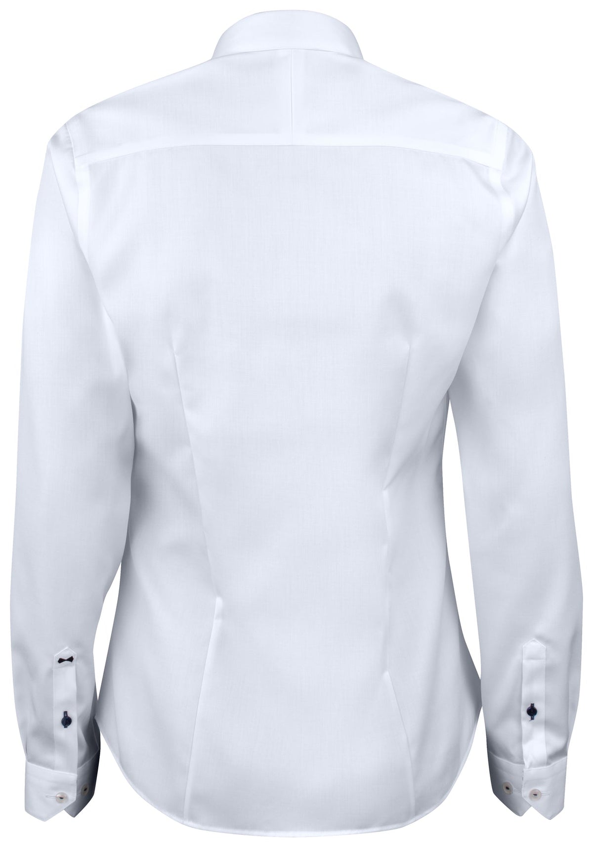 J.Harvest & Frost RB122 Twill Woman Weiss, Rückansicht