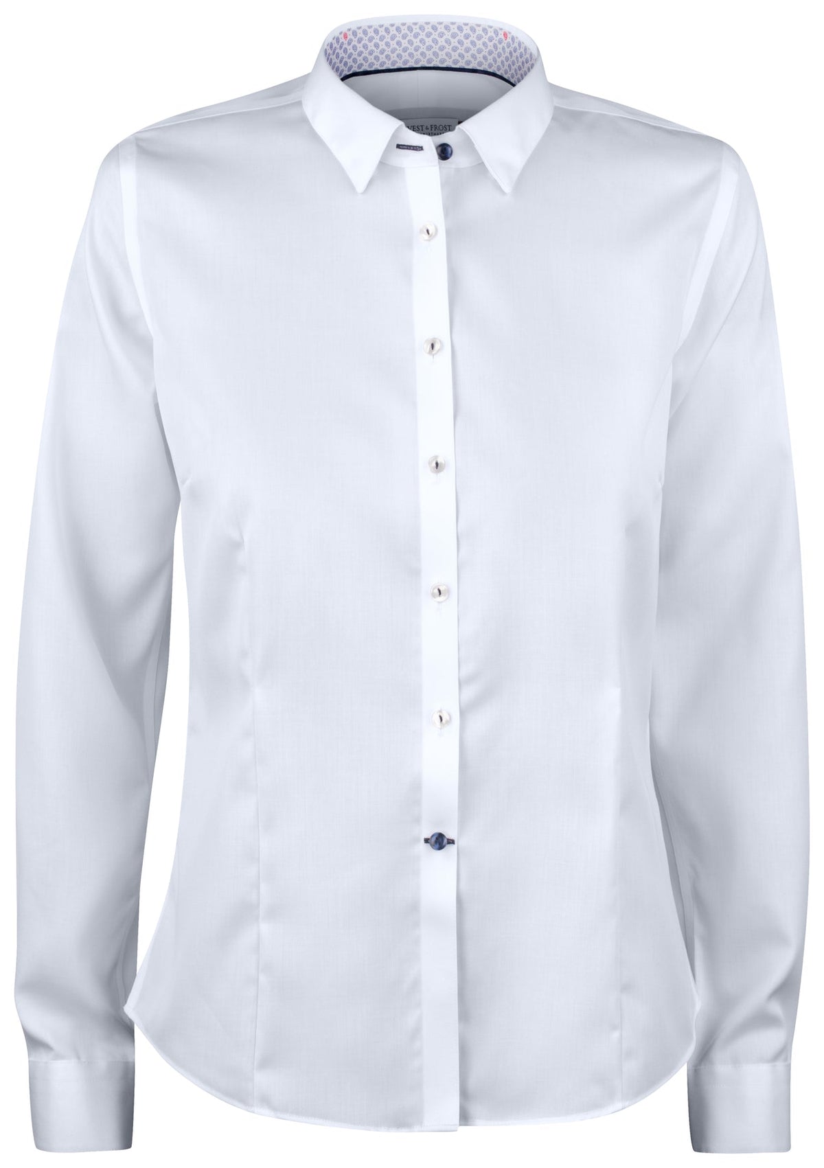 J.Harvest & Frost RB122 Twill Woman Weiss, Vorderansicht
