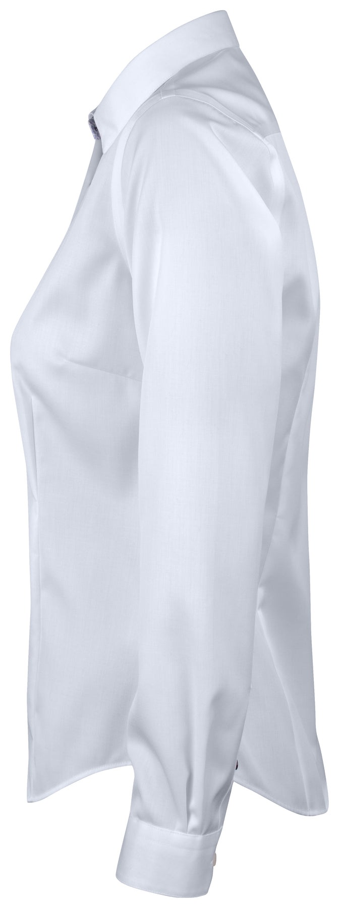 J.Harvest & Frost RB122 Twill Woman Weiss, Seitenansicht links