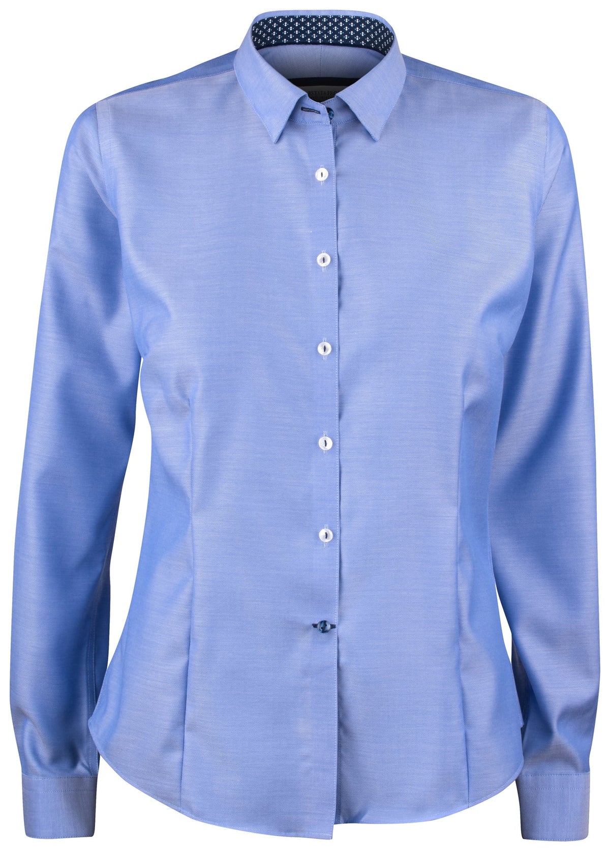 J.Harvest & Frost RB122 Twill Woman Mittelblau, Vorderansicht