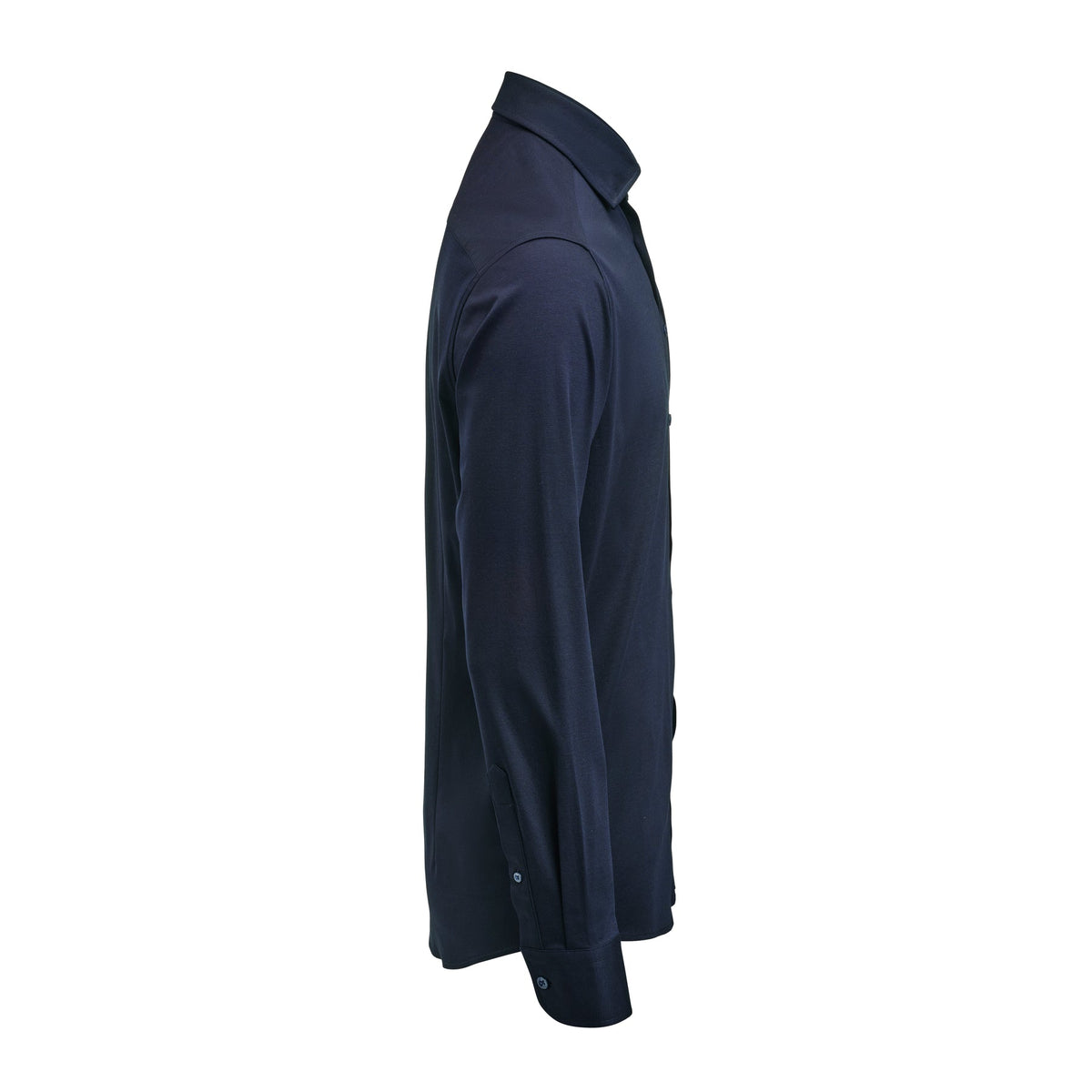 J.Harvest & Frost IB132 Interlock Knit Regular Marineblau, Seitenansicht rechts