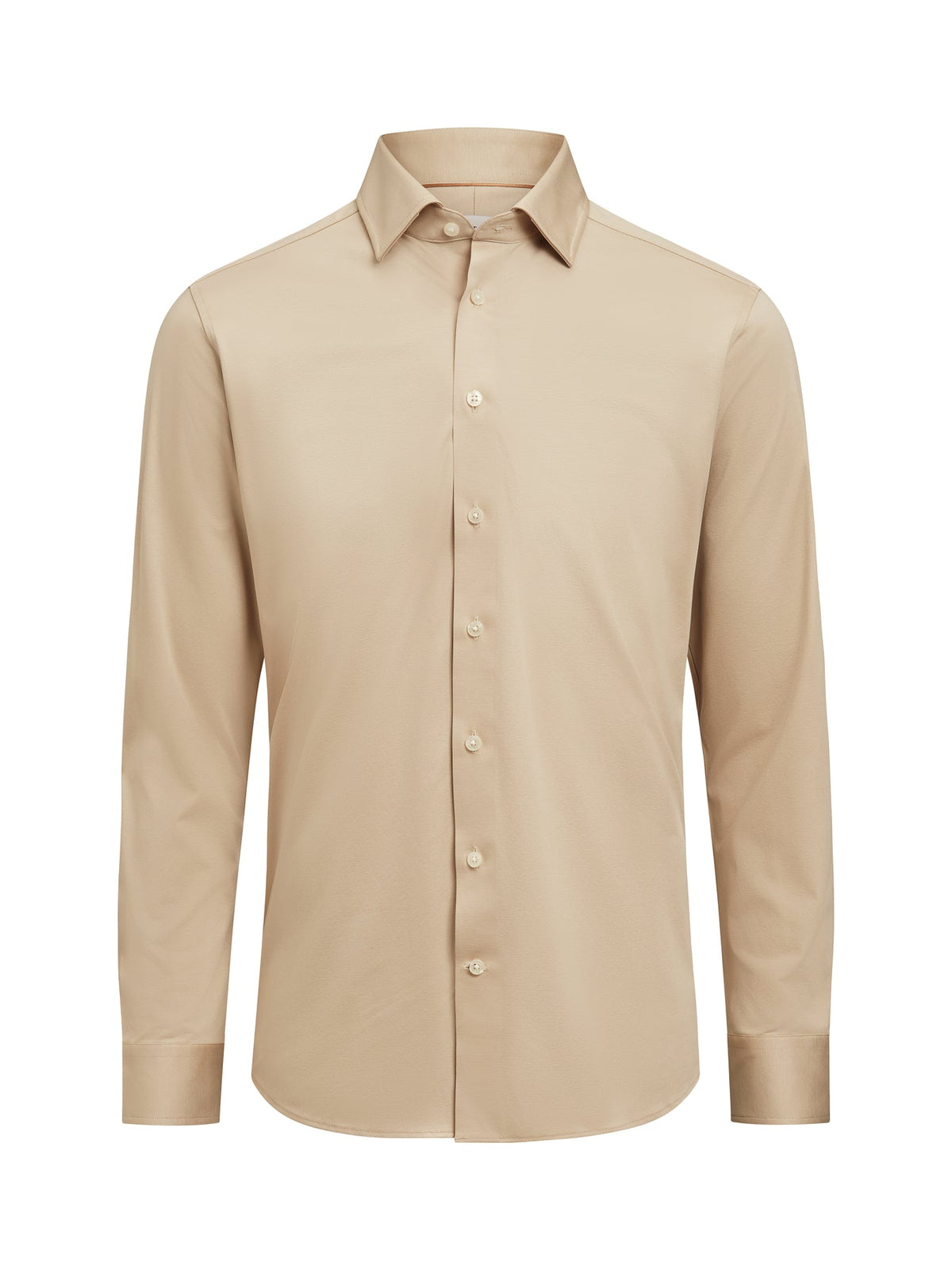 J.Harvest & Frost IB132 Interlock Knit Slim Naturweiss, Vorderansicht