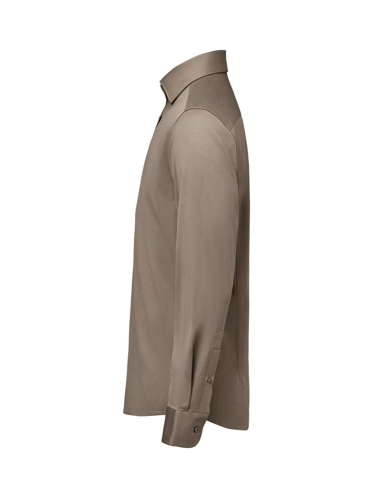 J.Harvest & Frost IB132 Interlock Knit Slim Walnuss, Seitenansicht links