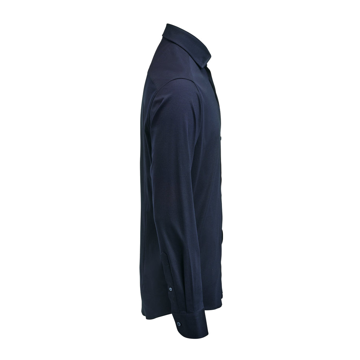J.Harvest & Frost IB132 Interlock Knit Slim Marineblau, Seitenansicht rechts