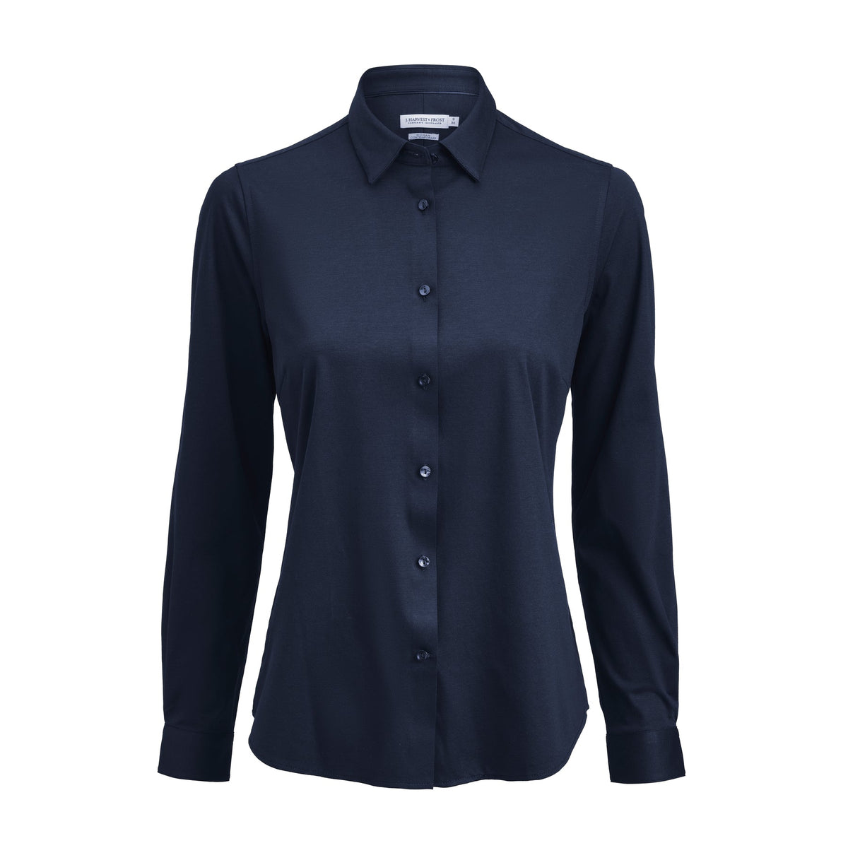 J.Harvest & Frost IB132 Interlock Knit Woman Contemporary Marineblau, Vorderansicht
