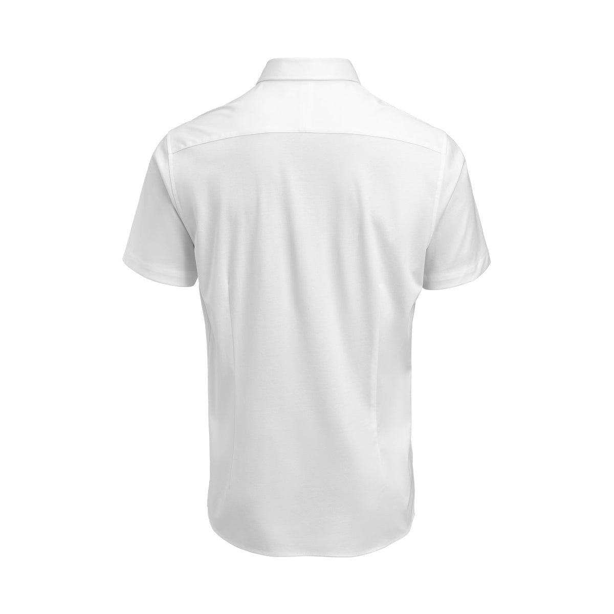 J.Harvest & Frost IB132 Interlock Knit S/S Regular Weiss, Rückansicht