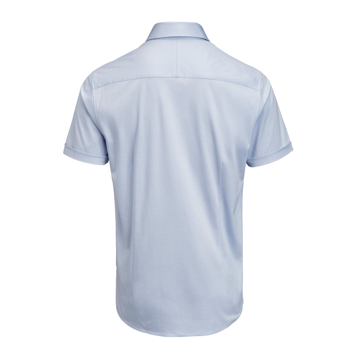 J.Harvest & Frost IB132 Interlock Knit S/S Regular Hellblau, Rückansicht