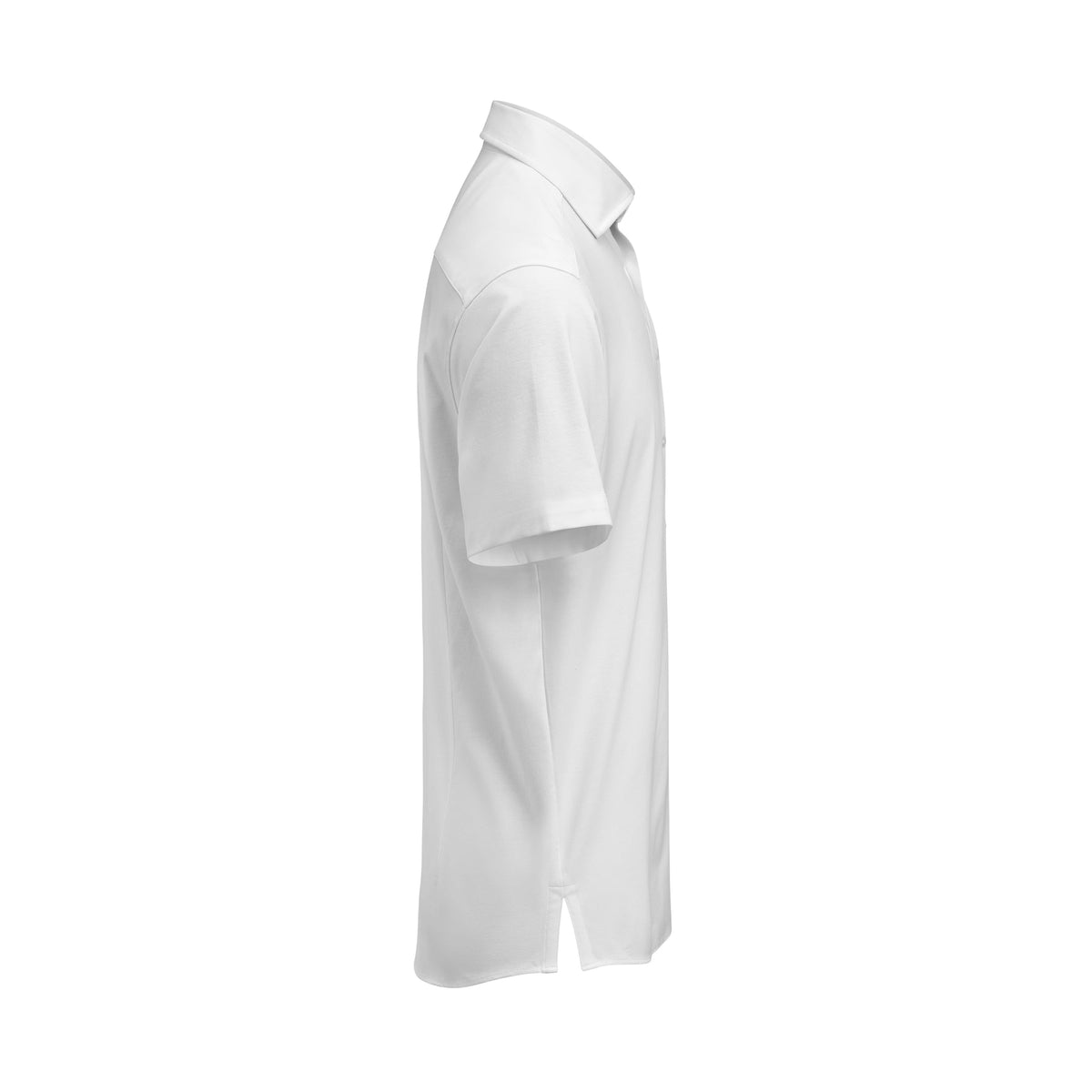 J.Harvest & Frost IB132 Interlock Knit S/S Slim Weiss, Seitenansicht rechts