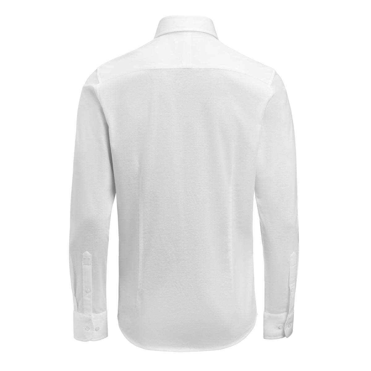 J.Harvest & Frost IB135 Pique Knit Slim Weiss, Rückansicht