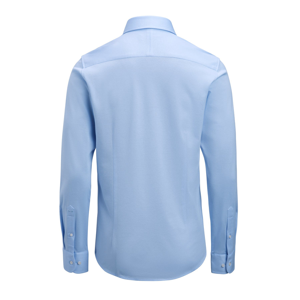 J.Harvest & Frost IB135 Pique Knit Slim Himmelblau, Rückansicht