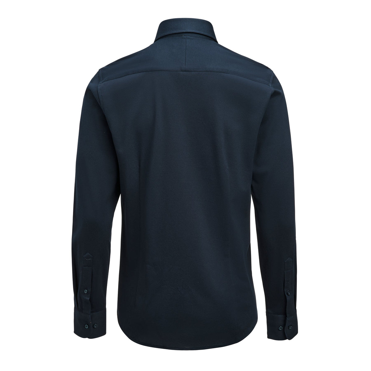 J.Harvest & Frost IB135 Pique Knit Slim Marineblau, Rückansicht