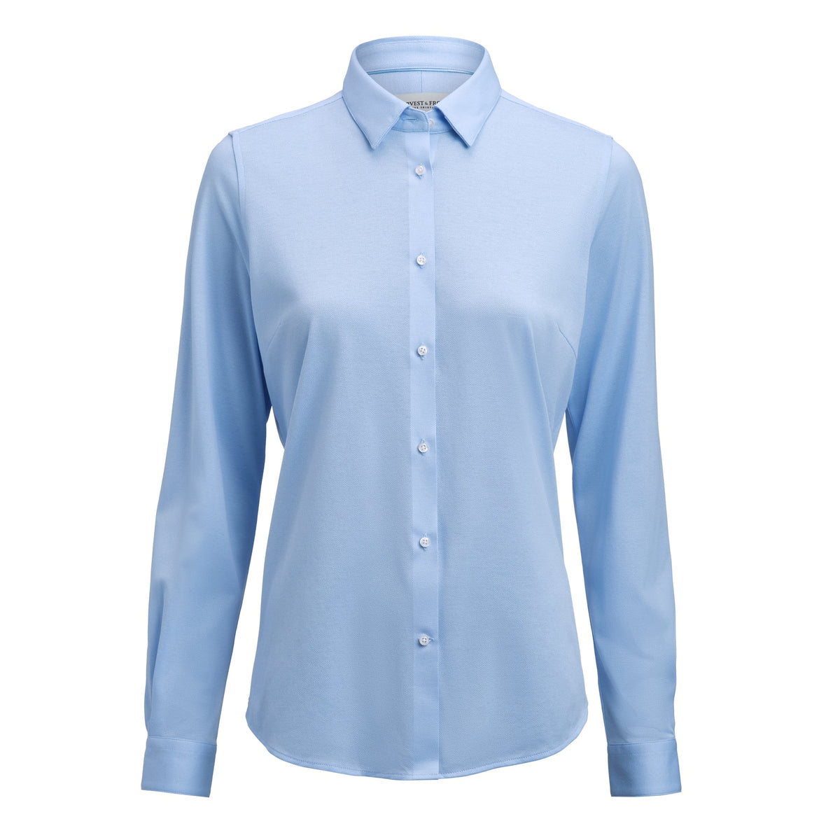 J.Harvest & Frost IB135 Pique Knit Woman Contemporary Himmelblau, Vorderansicht