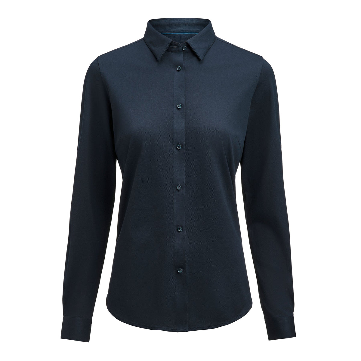 J.Harvest & Frost IB135 Pique Knit Woman Contemporary Marineblau, Vorderansicht
