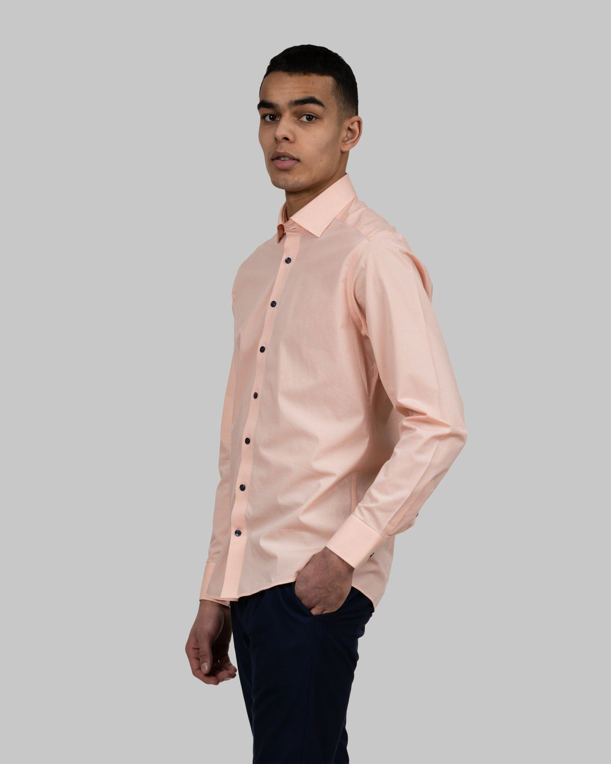 J.Harvest & Frost Purple Bow 141 Slim Fit Orange kariert, Produktansicht