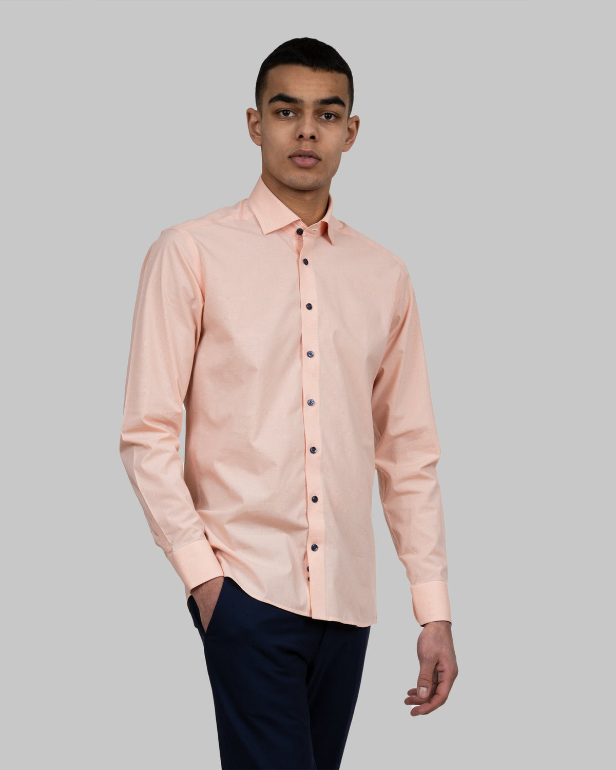 J.Harvest & Frost Purple Bow 141 Slim Fit Orange kariert, Produktansicht
