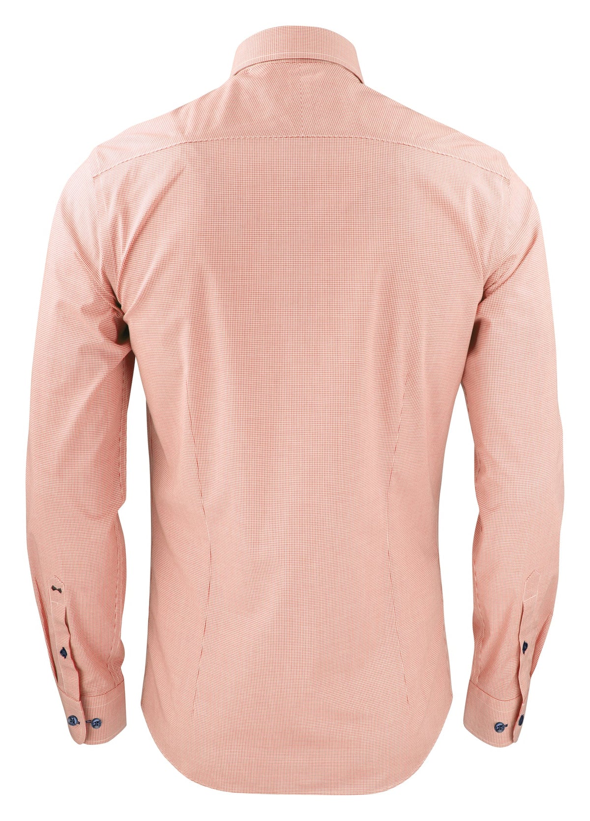 J.Harvest & Frost Purple Bow 141 Slim Fit Orange kariert, Rückansicht