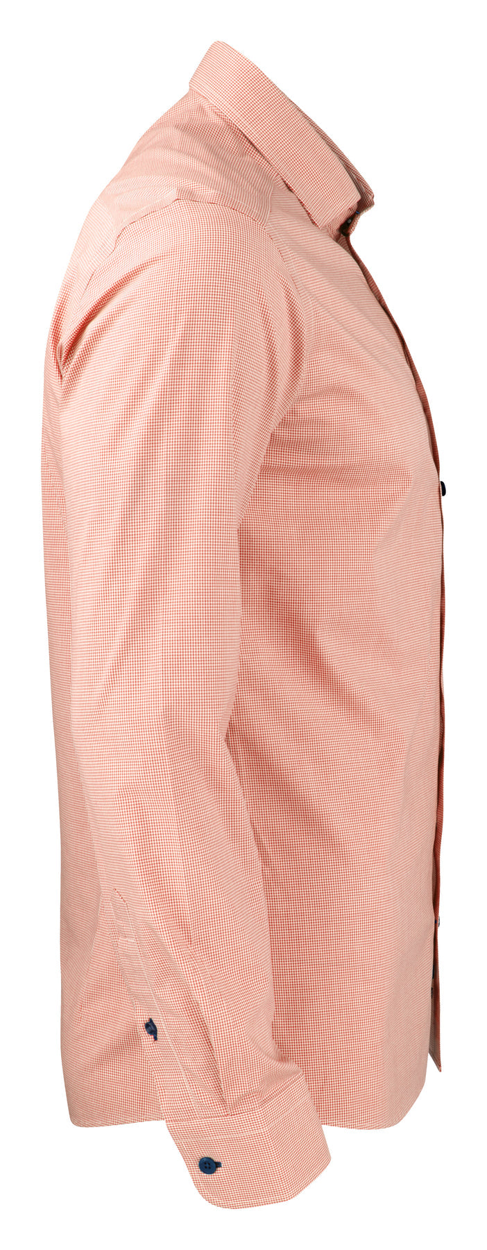 J.Harvest & Frost Purple Bow 141 Slim Fit Orange kariert, Seitenansicht rechts