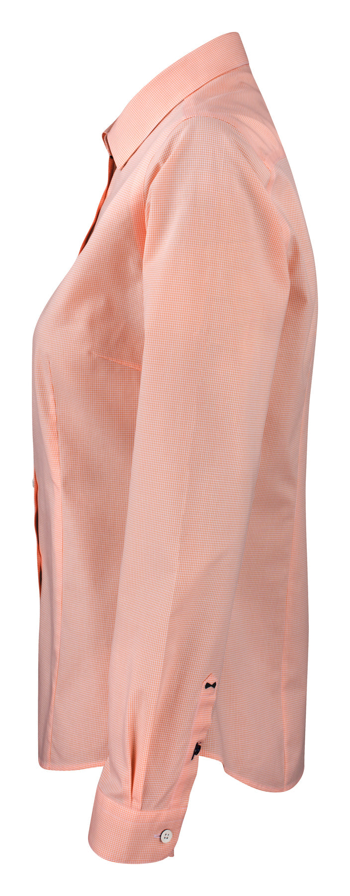 J.Harvest & Frost Purple Bow 141 Woman Orange kariert, Seitenansicht links