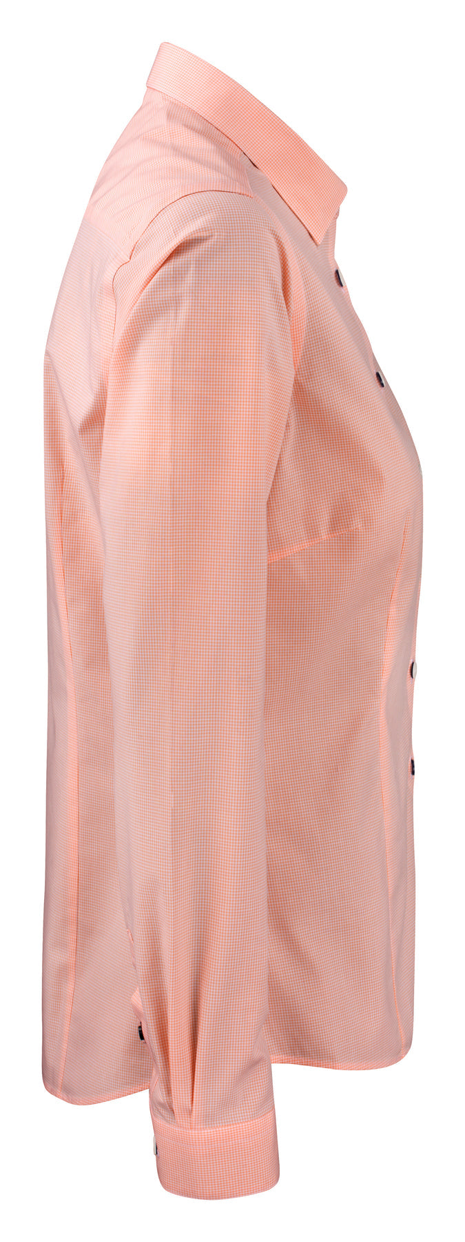 J.Harvest & Frost Purple Bow 141 Woman Orange kariert, Seitenansicht rechts