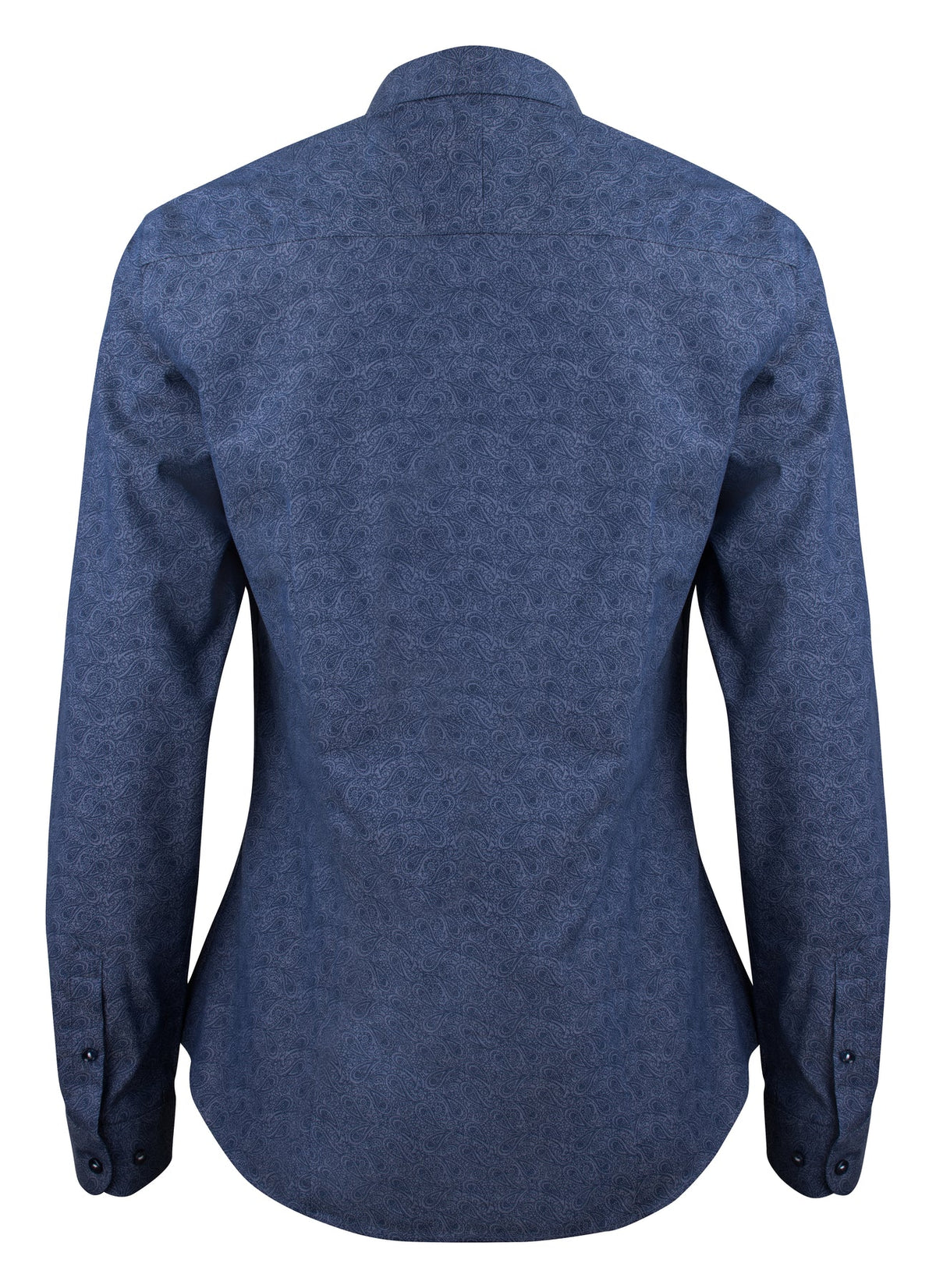 J.Harvest & Frost PB143 Twill Woman Indigo Paisley, Rückansicht