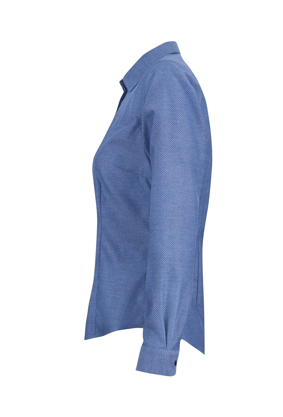 J.Harvest & Frost PB144 Brushed Jacquard Woman Blau, Seitenansicht links