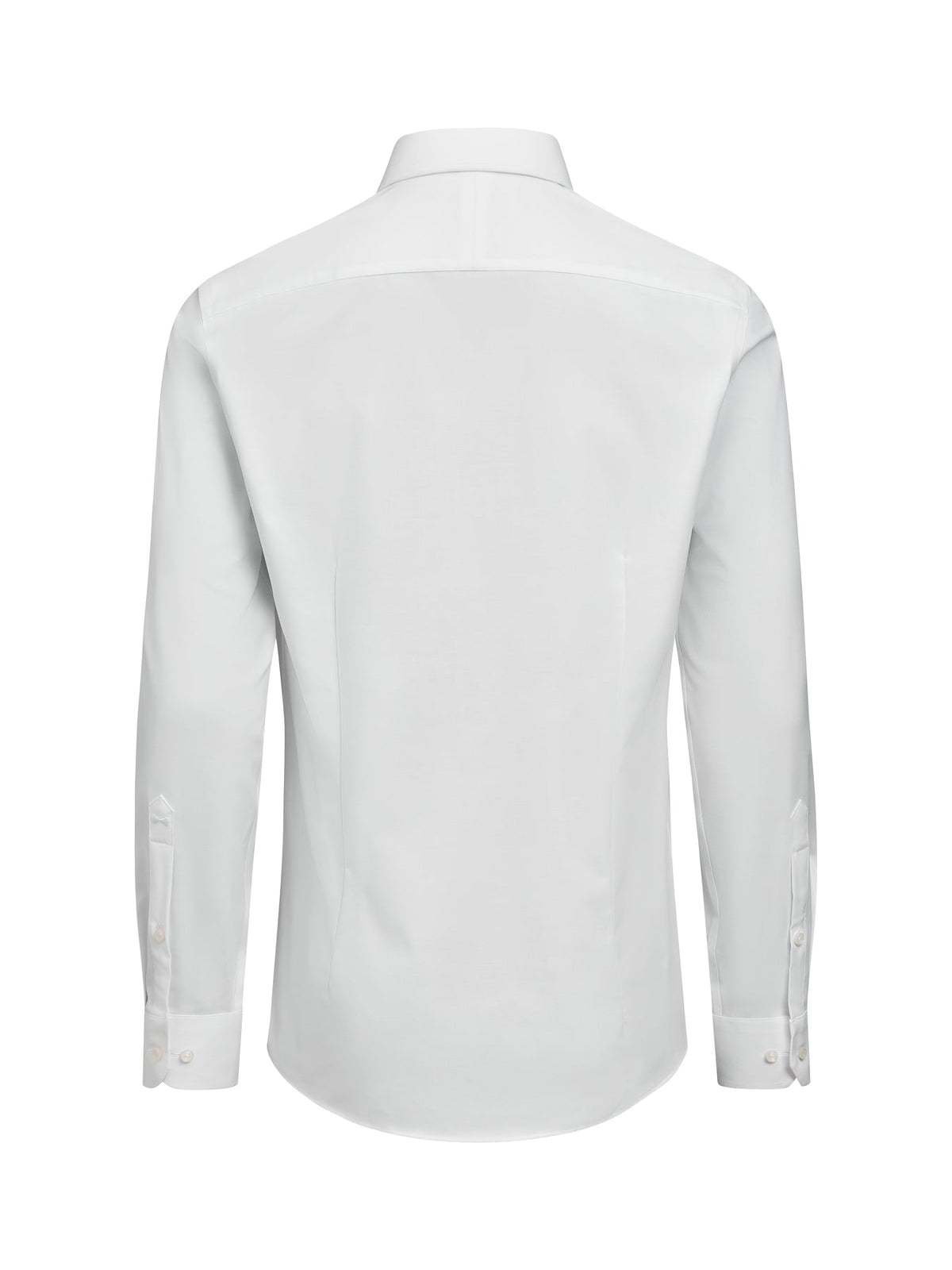 J.Harvest & Frost YB150 Twill Stretch Shirt Regular Fit Men Weiss, Rückansicht
