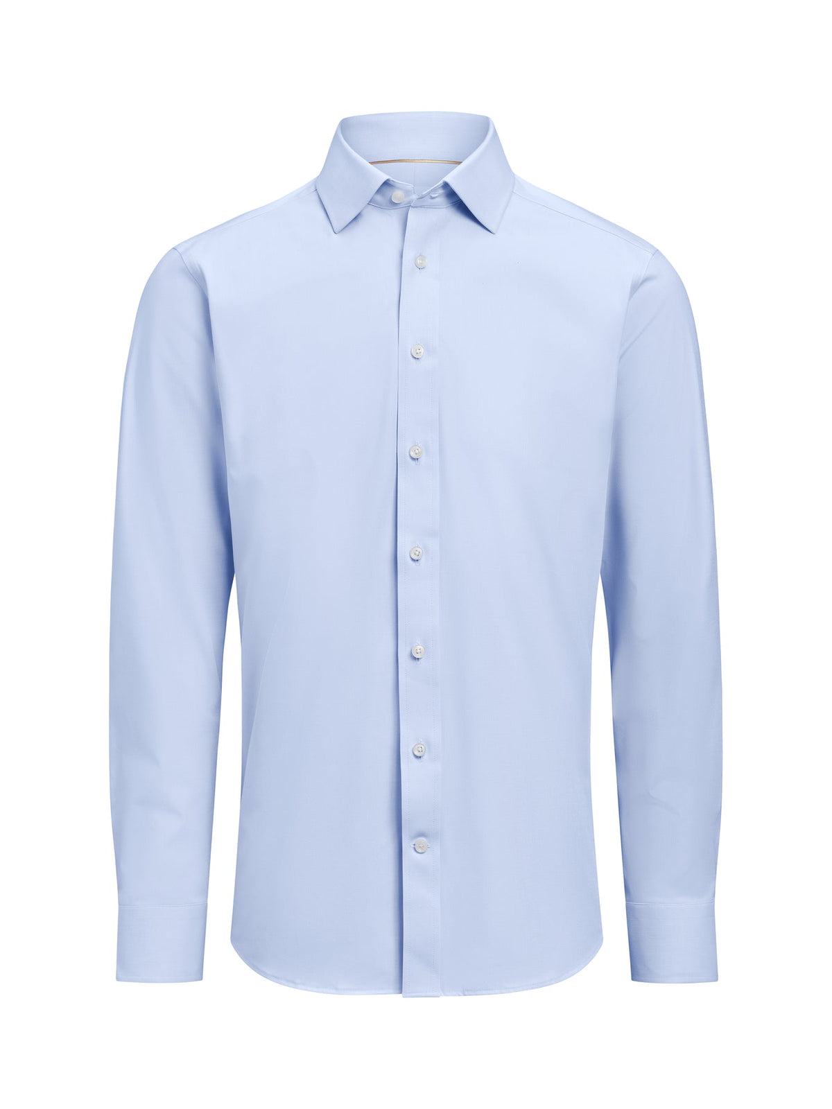 J.Harvest & Frost YB150 Twill Stretch Shirt Regular Fit Men Himmelblau, Vorderansicht