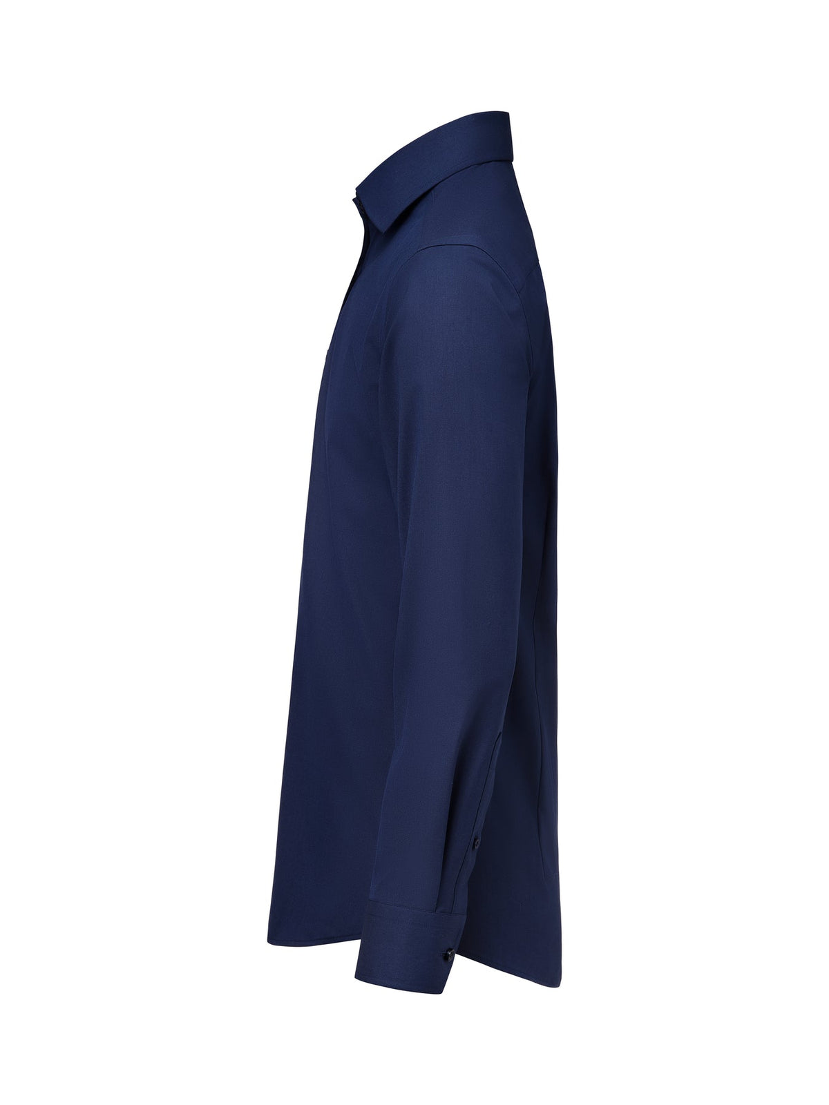 J.Harvest & Frost YB150 Twill Stretch Shirt Regular Fit Men Marineblau, Seitenansicht links