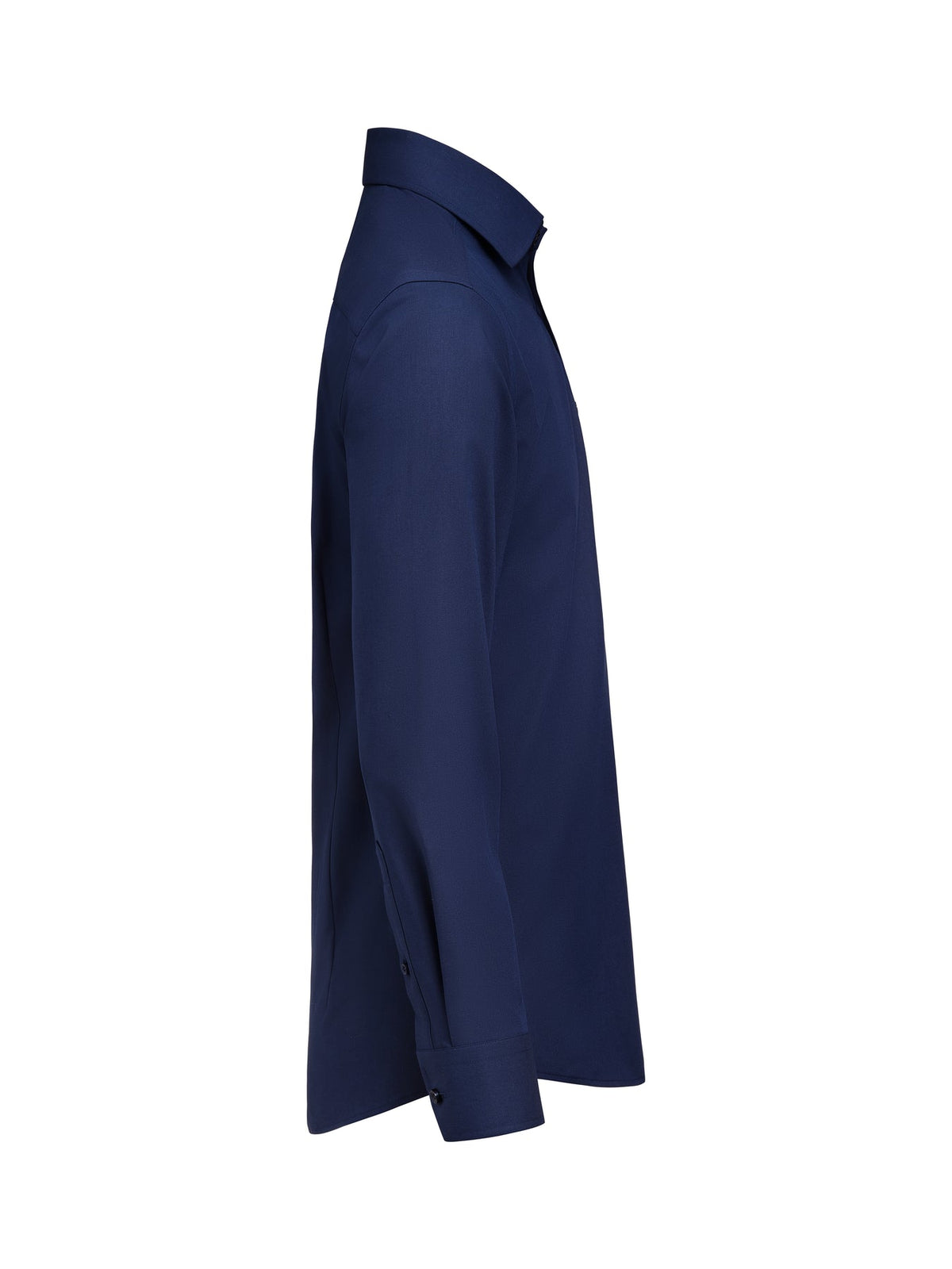 J.Harvest & Frost YB150 Twill Stretch Shirt Regular Fit Men Marineblau, Seitenansicht rechts
