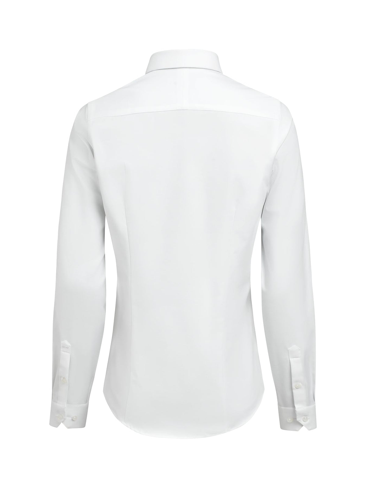 J.Harvest & Frost YB150 Twill Stretch Shirt Woman Contemporary Weiss, Rückansicht