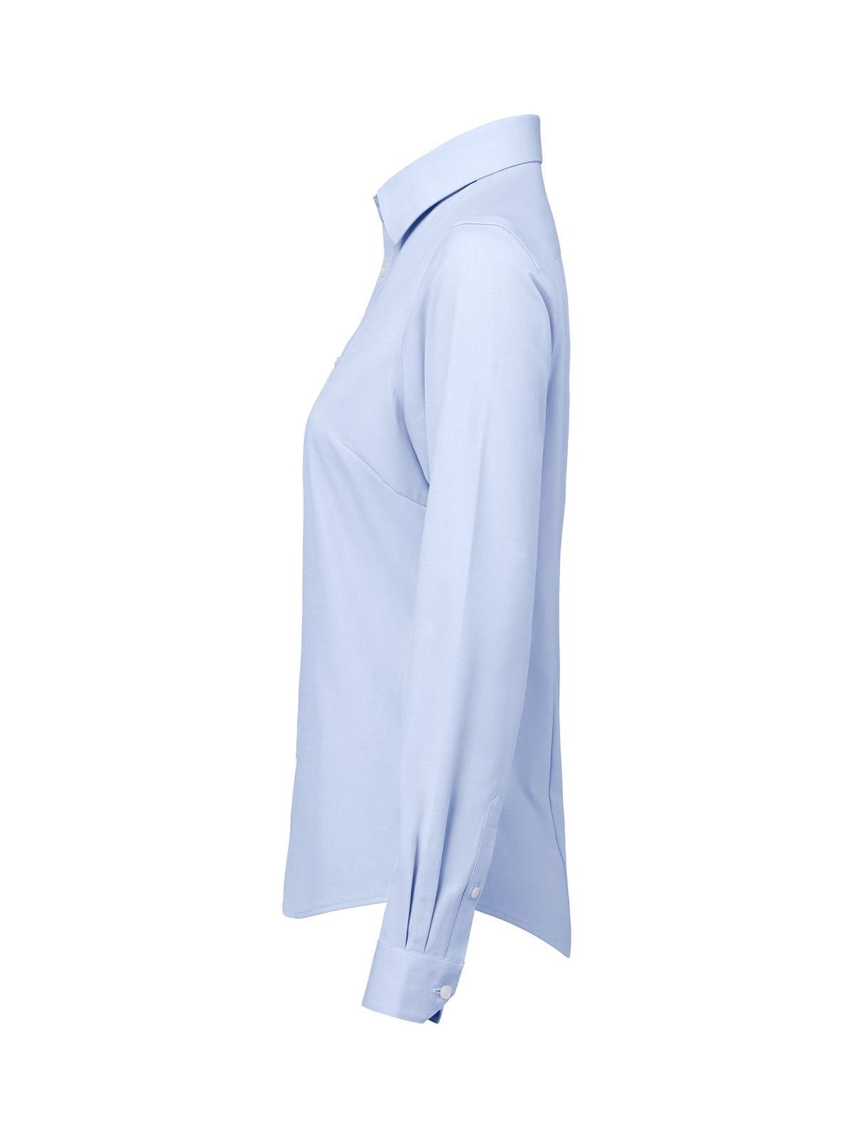 J.Harvest & Frost YB150 Twill Stretch Shirt Woman Contemporary Himmelblau, Seitenansicht links