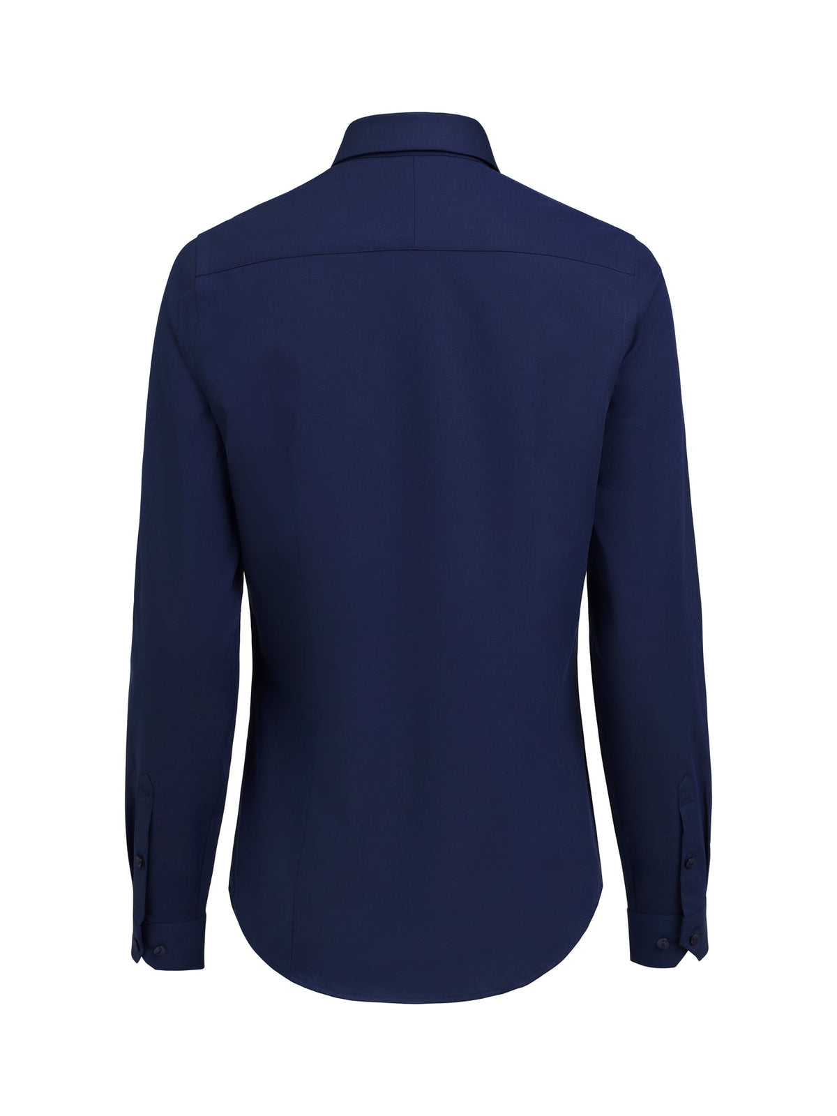 J.Harvest & Frost YB150 Twill Stretch Shirt Woman Contemporary Marineblau, Rückansicht