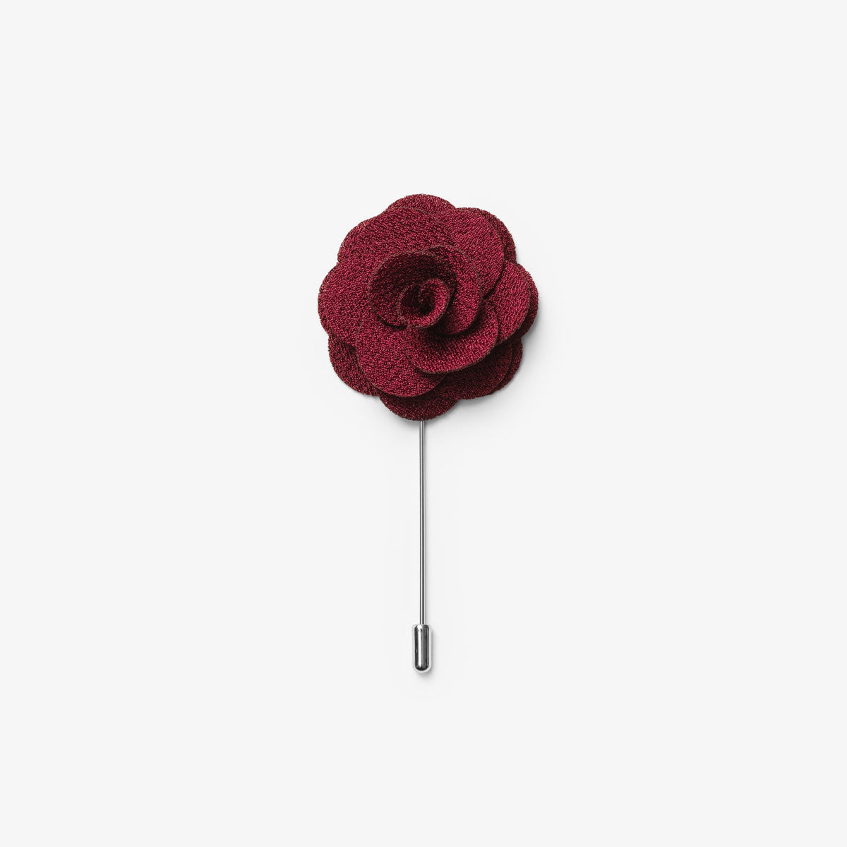 J.Harvest & Frost Giftbox Solid Hankie & Lapel Pin Rot, Detailansicht