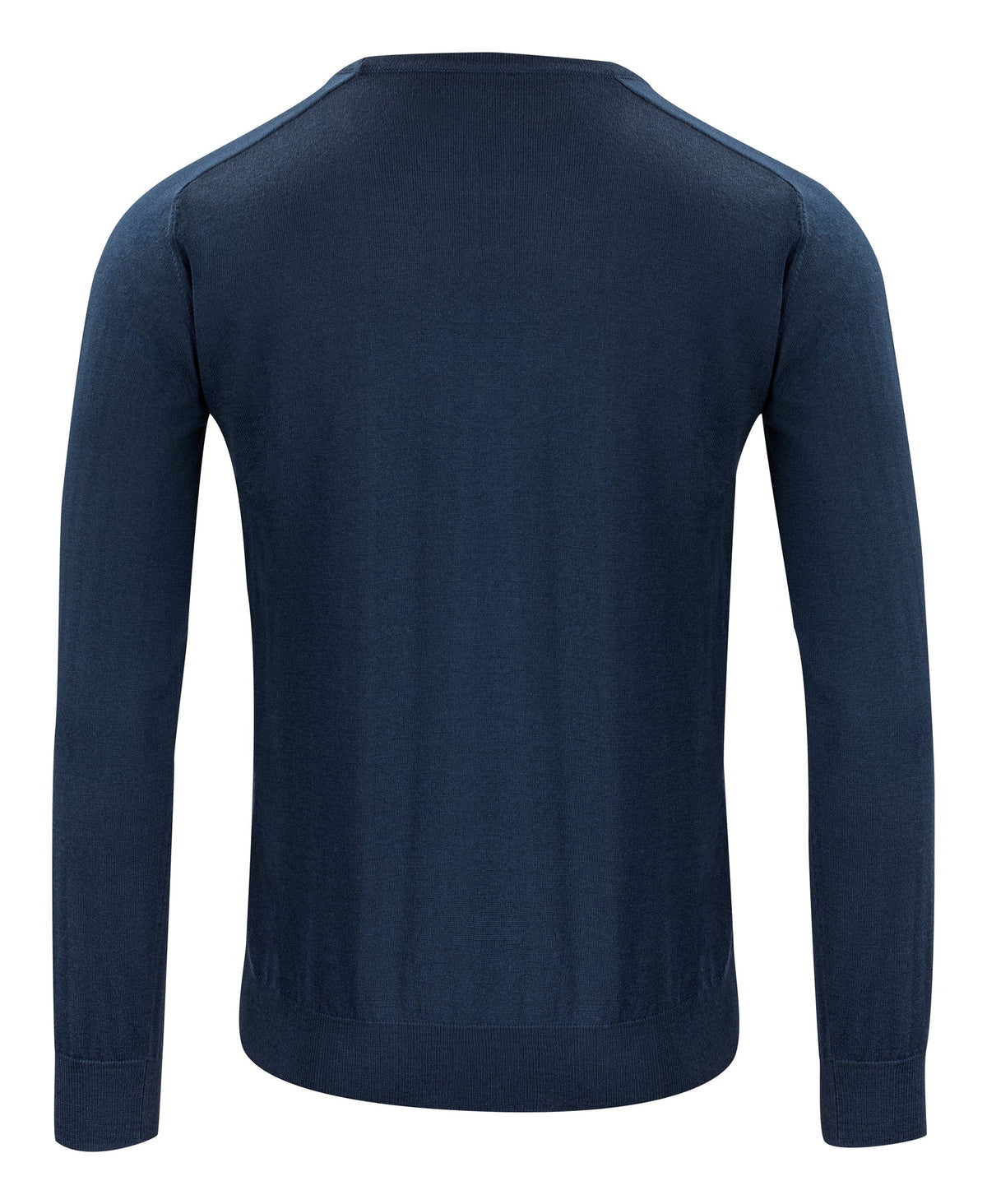 J.Harvest & Frost Merino V Marineblau, Rückansicht