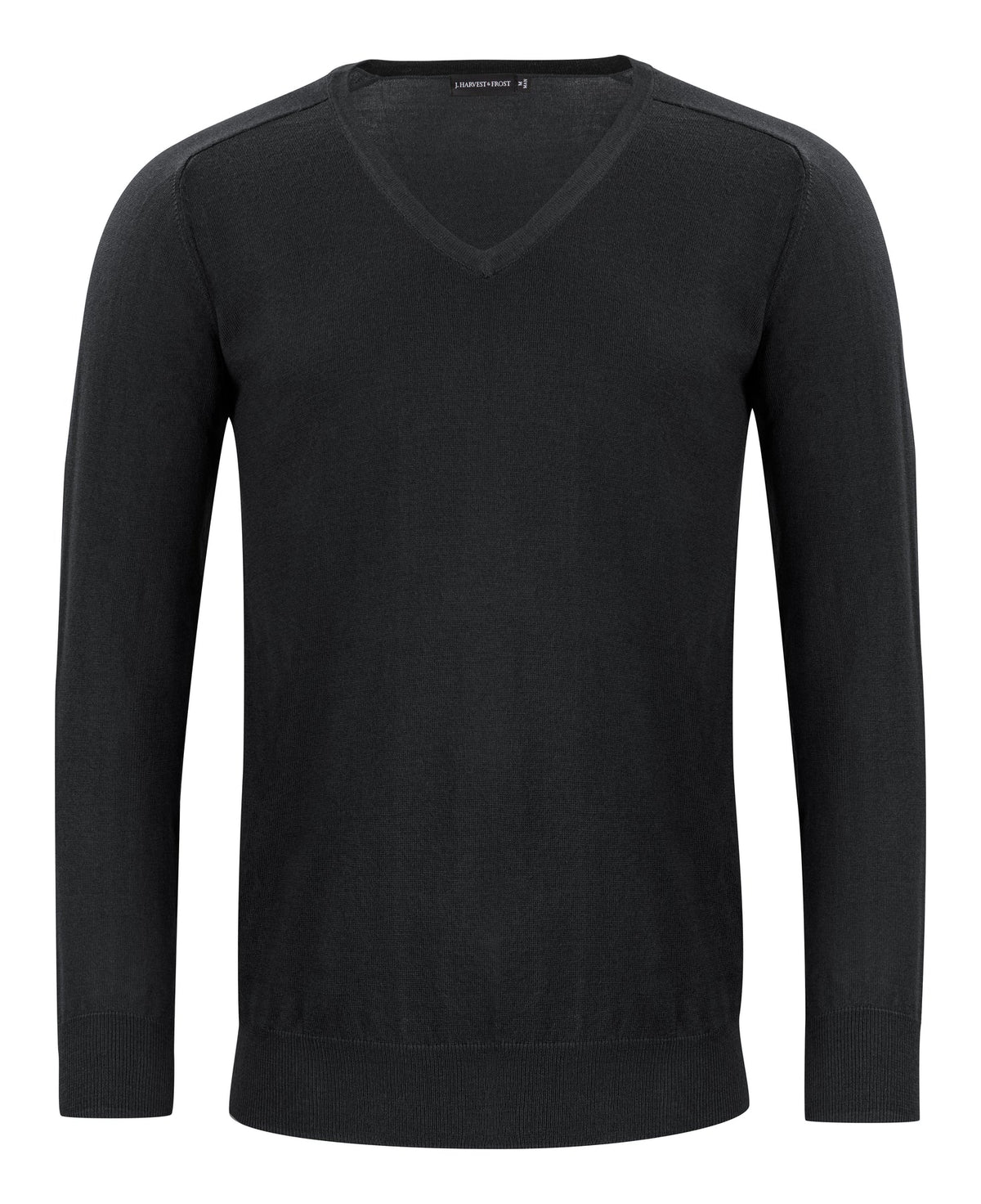 J.Harvest & Frost Merino V Schwarz, Vorderansicht