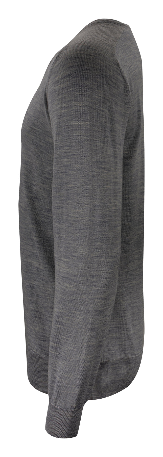J.Harvest & Frost Merino V Grau meliert, Seitenansicht links