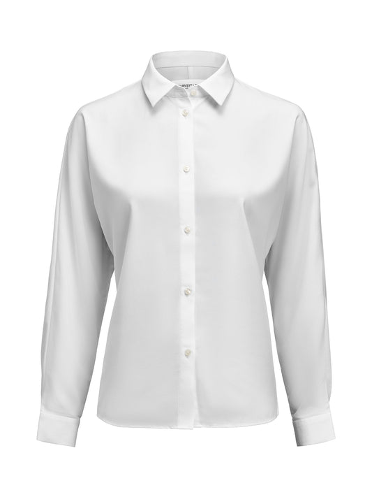 J.Harvest & Frost Crepe Satin Blouse Weiss, Vorderansicht
