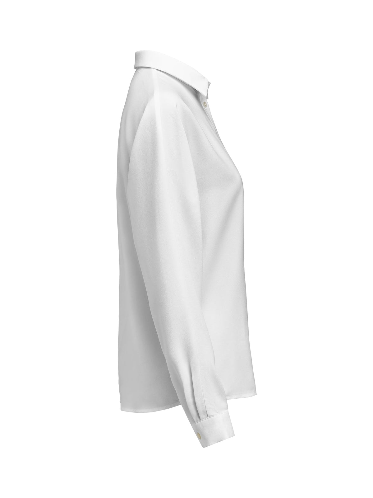 J.Harvest & Frost Crepe Satin Blouse Weiss, Seitenansicht rechts