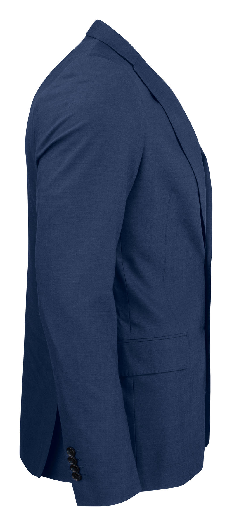 J.Harvest & Frost Classic Blazer 20 Man Marineblau meliert, Seitenansicht rechts