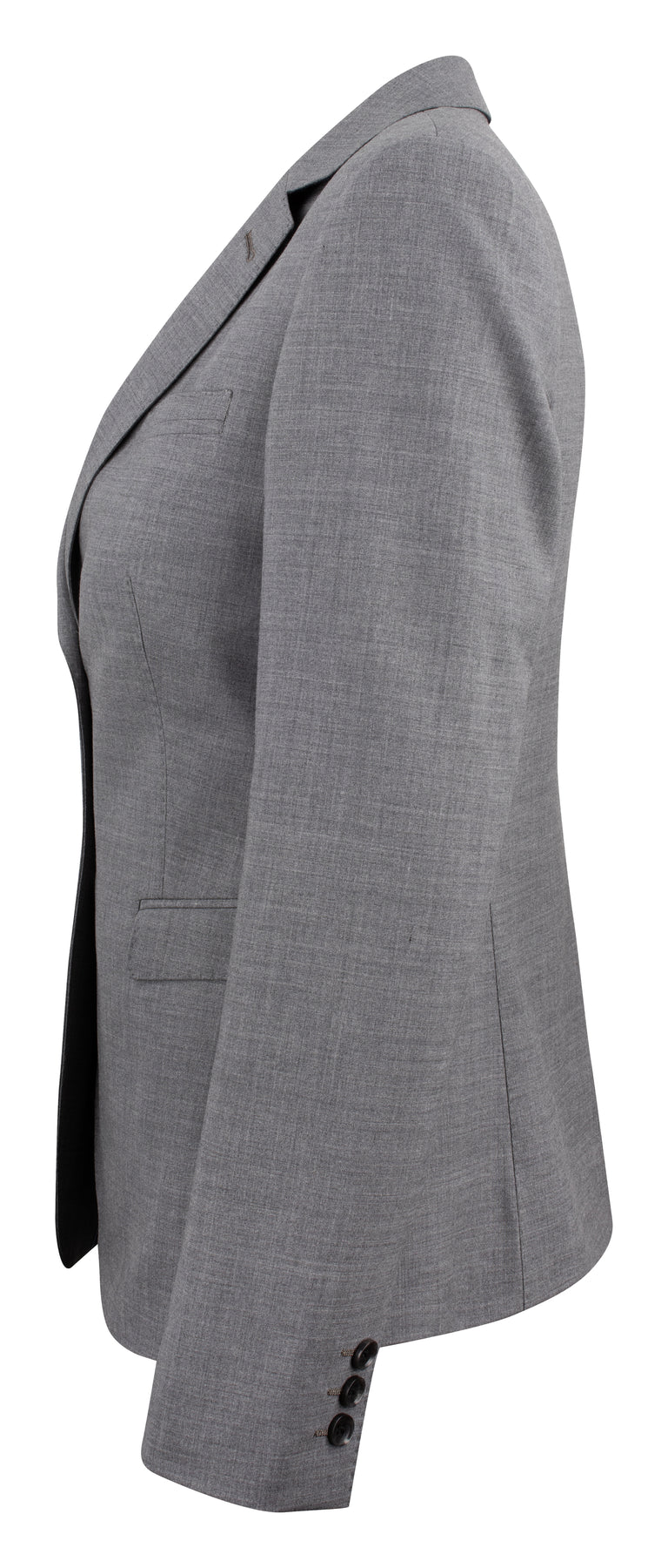 J.Harvest & Frost Classic Blazer 20 Woman Grau meliert, Seitenansicht links
