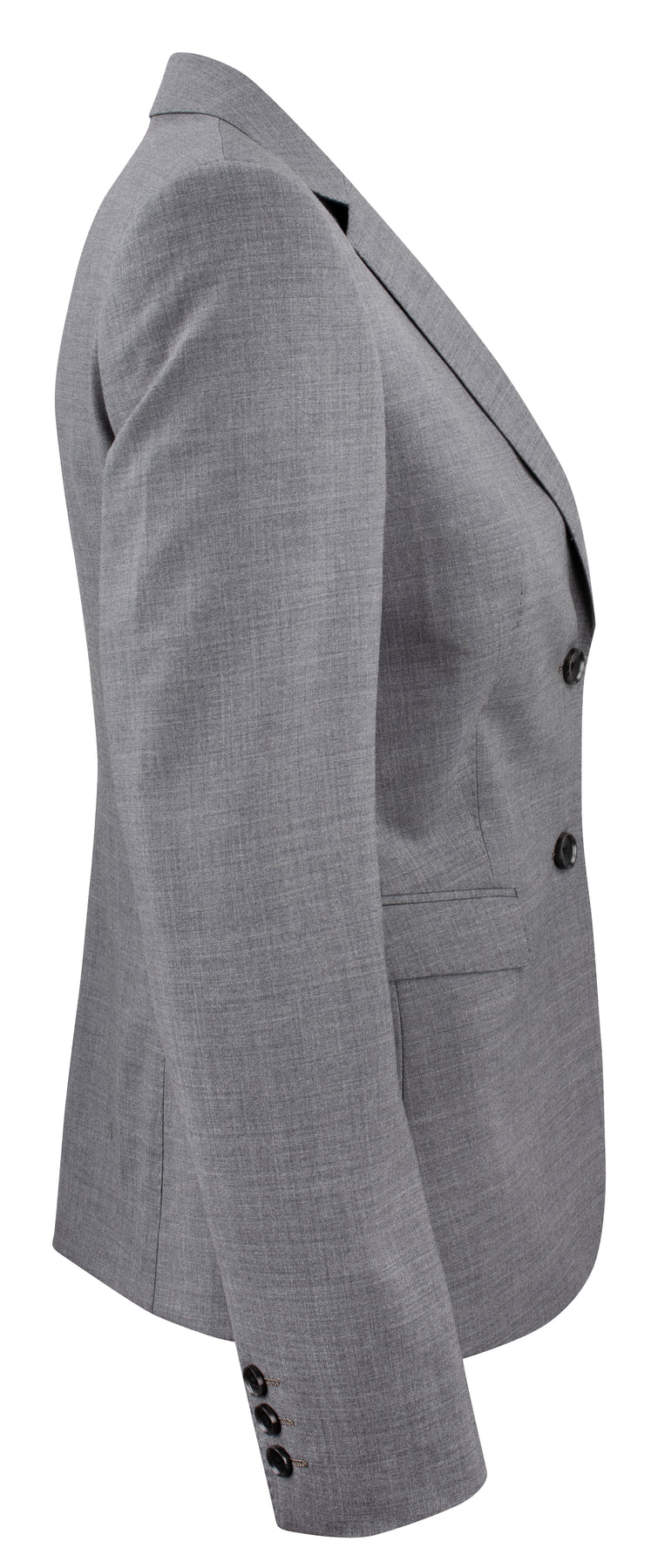 J.Harvest & Frost Classic Blazer 20 Woman Grau meliert, Seitenansicht rechts
